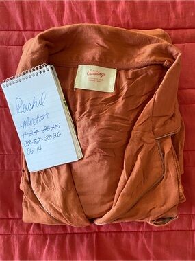 In My Sundays Terracotta pajamas